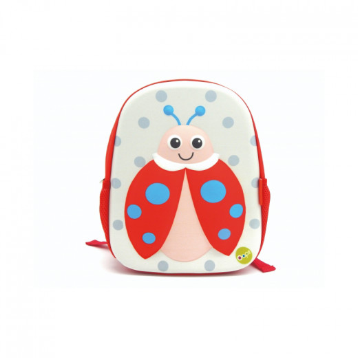 حقيبة ظهر ثلاثية الأبعاد للأطفال ، تصميم دعسوقة من أوبس