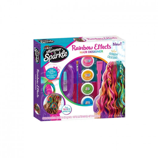 CraZArt Shimmer N Sparkle Rainbow Effects Hair Designer