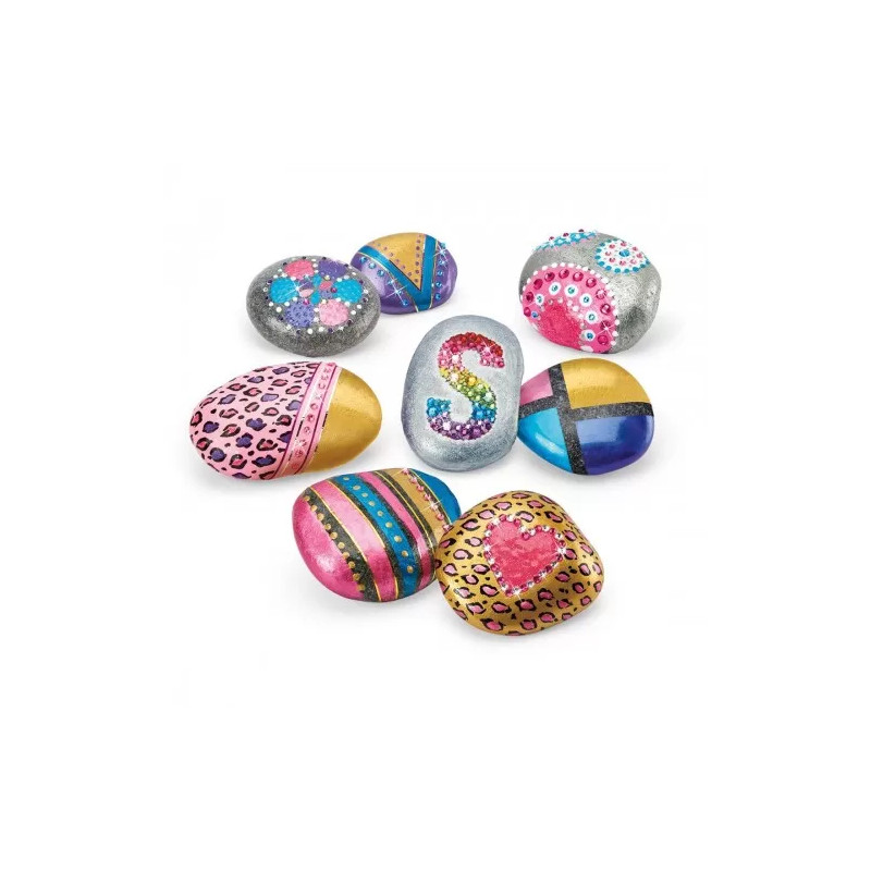 Shimmer N Sparkle Metallic Mania Rock Art Set