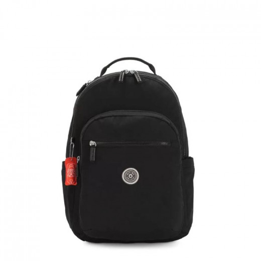 Kipling Seoul Backpack with Laptop Protection, Black Color