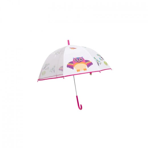 Oops Manual Umbrella, 70 X 74 Cm, Owl Design