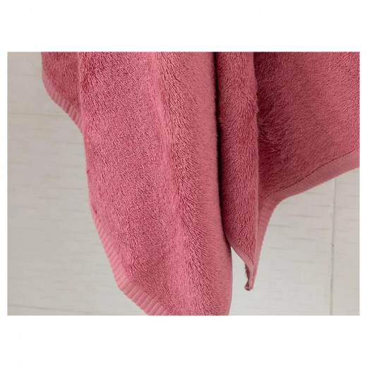 منشفة استحمام بامبو, لون احمر, 70*140 سم من انجلش هوم