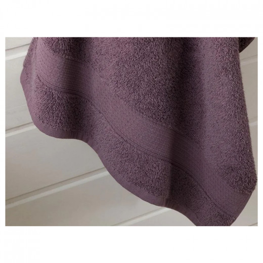 English Home Pure Basic Bath Towel, Dark Purple Color, 70*140 Cm