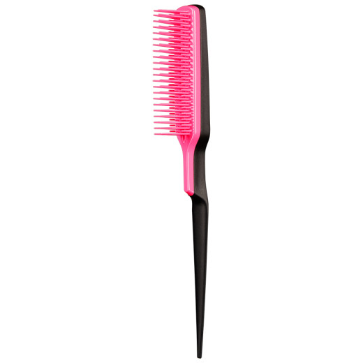 Tangle Teezer Back-Combing Hairbrush, Black & Pink