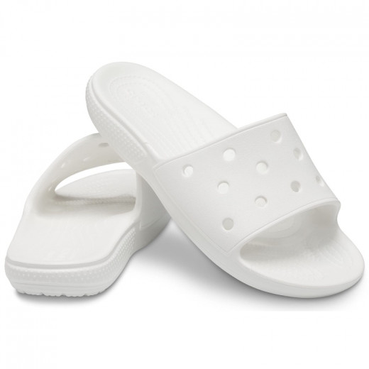Crocs Classic Crocs Slide, White Color, Size 39-40