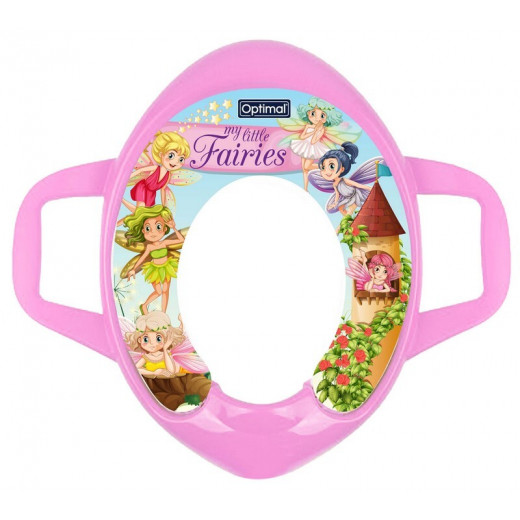 Optimal Soft Seat For Baby Toilet Training, Pink Color