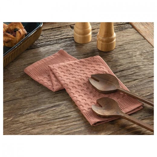 English Home Sunny Cotton Drying Cloth, Brown Color, Size 30*50 Cm