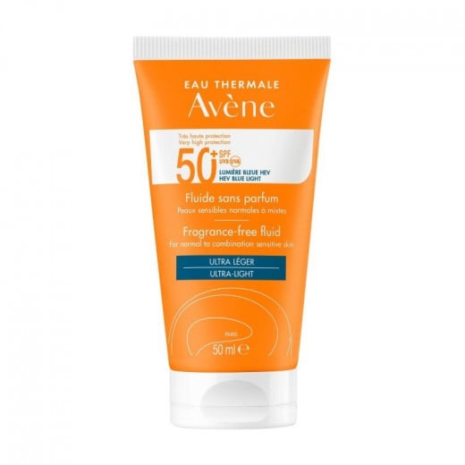 Avene Fluid Sunscreen SPF 50+, 50 ML
