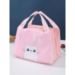 Amigo Lunch Bag, Pink Color Kitty Design