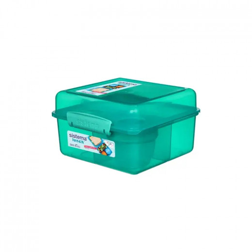 Sistema Lunch Cube Max With Yogurt 2L, turquoise