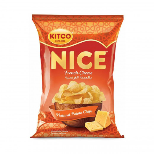 Kitco Nice Potato Chips French Cheese, 50 Gram