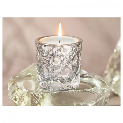 English Home Gray Elegance Scented Candle 160 Gr Silver