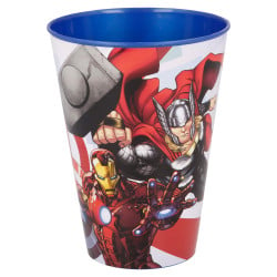 Stor Plastic Cup, Avengers Design, 430 Ml
