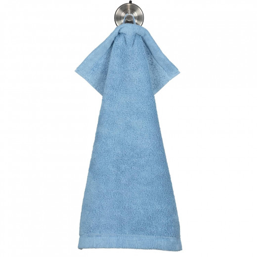 Cawo Lifestyle Guest Towel, Light Blue Color, 30*50 Cm