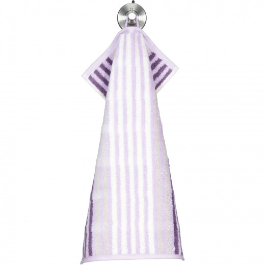 Cawo Noblesse Seasons Guest Towel, Purple Color, 30*50 Cm
