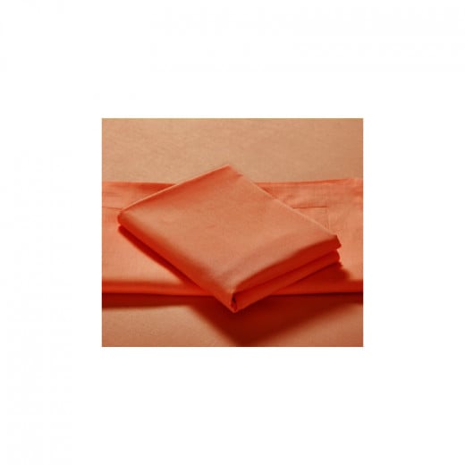 Armn Vero Set Of 2 Pillow Cases Shams, Orange