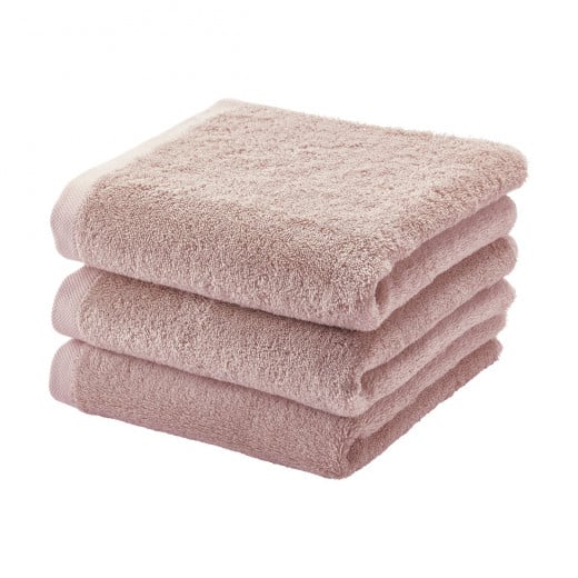 Aquanova London Aquatic Hand Towel, Pink Color, 55*100 Cm