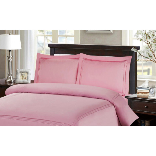 Armn Nature Soft Pillowcase Set, Queen 50*70cm, Pink, 2 Pieces