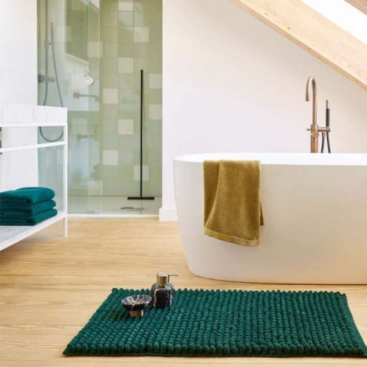 أرضية حمام, لون اخضر غامق, 60*100 سم من أكوانوفا