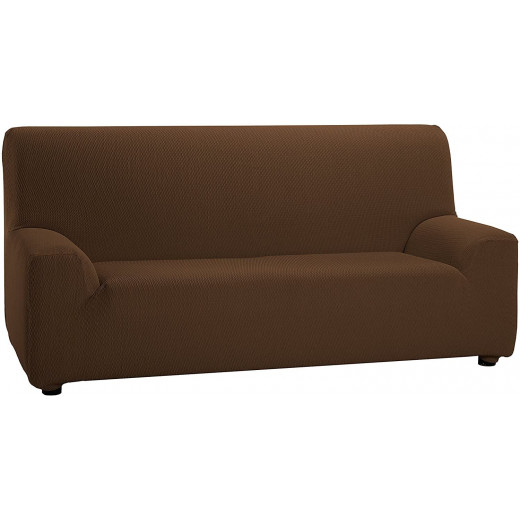 Armn Tunez Sofa Cover, 4-seater, Brown Color
