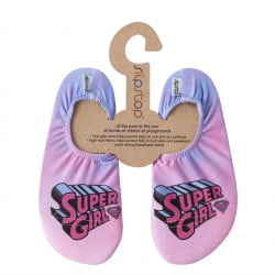 Slipstop Pool Shoes, Super Girl Design ,Infant Size