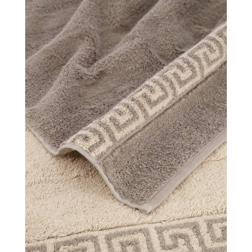 Cawo Noblesse Washcloth, Light Brown Color, 30*30 Cm