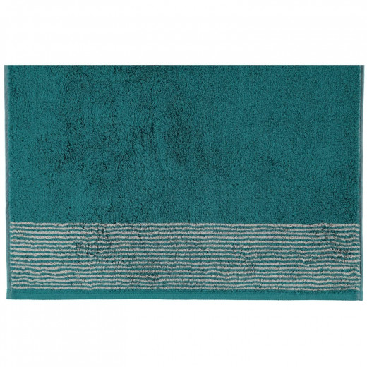 Cawo Two-Tone Guest Towel, Green Color, 30*50 Cm