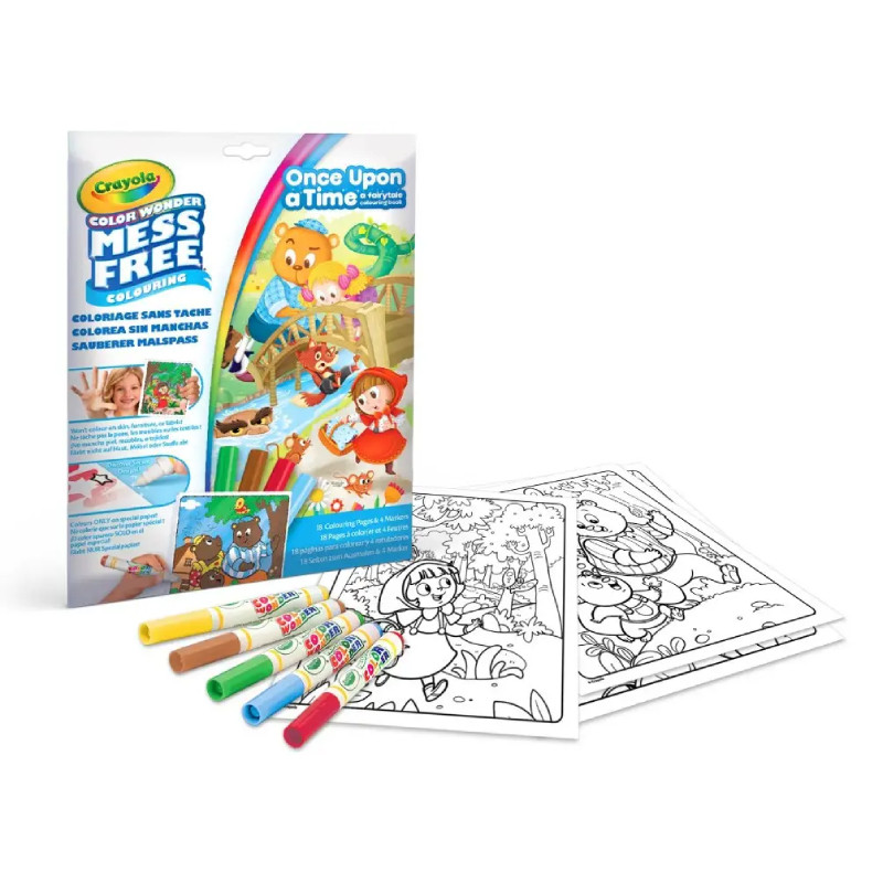 Crayola Color Wonder Fairytales, Mess Free Coloring Pages