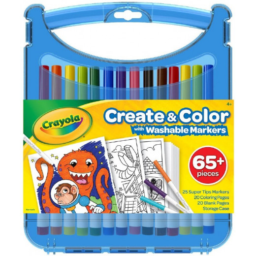 Crayola Create & Color Supertips Case