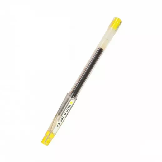 Pilot  G-Tec C4 Roller Ball Pen, 0.4mm Yellow Color