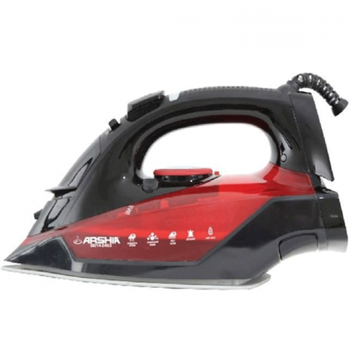 Arshia Steam Iron Ceramic Coated Sole Plate with Auto Self Clean