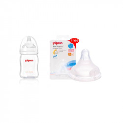 Suavinex™ latex nipple wide mouth bottle 3 positions size 1 150ml