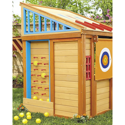 Little Tikes Real Wood Adventures Outdoor Game House