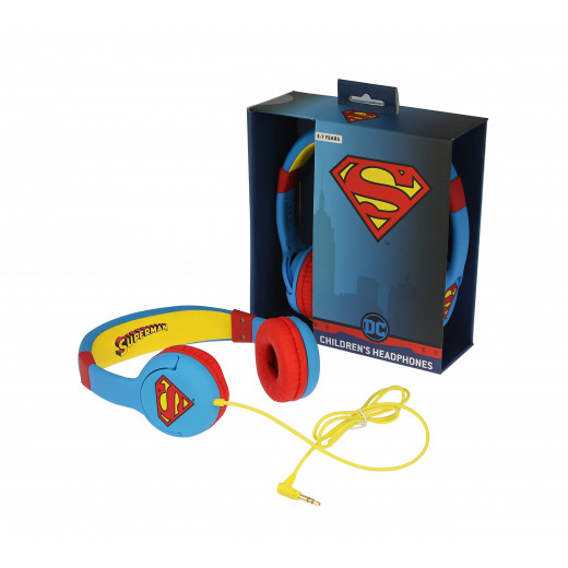 Superman Man of Steel Kids Headphones