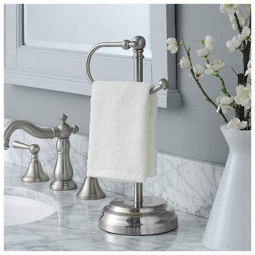 ARMN Delta Countertop Towel Rack, Nickel Color