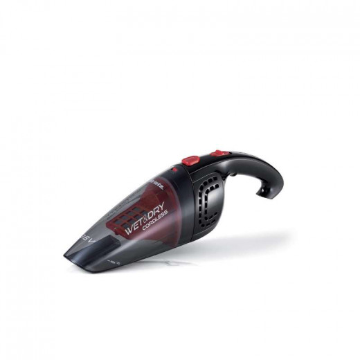 Ariete Wet & Dry Portable Vacuum Cleaner Watt  3.6 V Color Black & Red