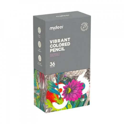 Mideer Vibrant Colored Pencil - 36 Colors