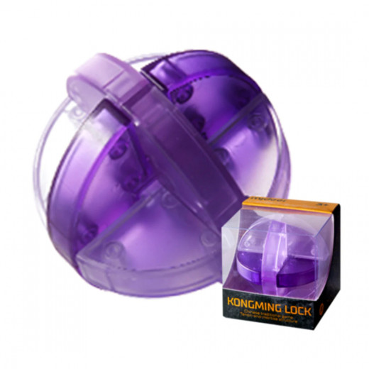 Mideer Neon Space Kongming Lock, Purple Color