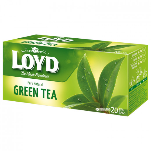 Loyd Green Tea Bag,1.5 G, 20 Pieces