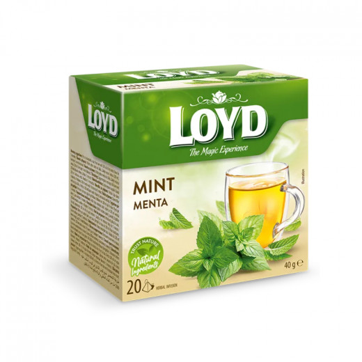 شاي بالنعناع، 20 قطعة من لويد