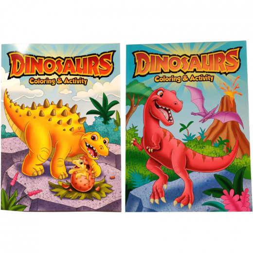 Bazic Coloring Dinosaur Book