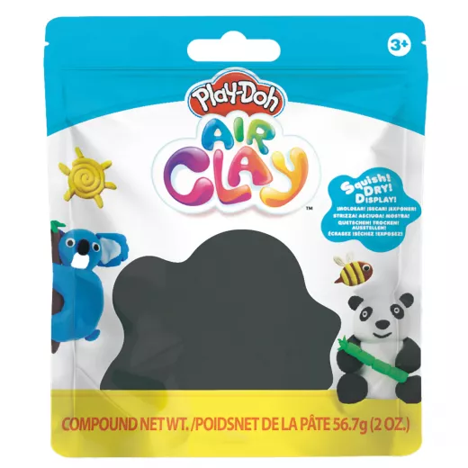 Play-Doh Air Clay Black, 567g