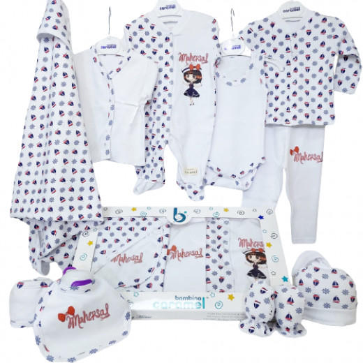 Bambino Carmel Baby Clothing Set, Girl Design