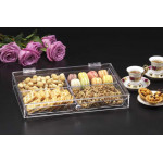 Vague Acrylic Candy Box with 4 Compartment 36 cm