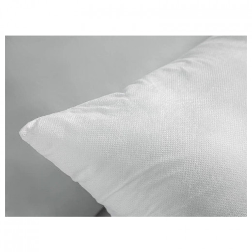 English Home Silicone Throw Pillow, White, 35x50 Cm