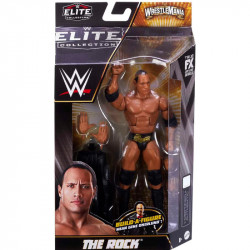 Wwe Wrestlemania Elite Collection The Rock Action