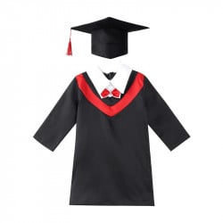 K Costumes | Preschool Primary School Graduation Gown With Hat Children Student Cosplay Role Play