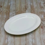 Wilmax Stello Pro  Oval Platter - White  36cm