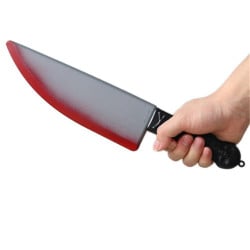 K Costumes | Props Plastic Fake Knife Horror Blood Weapons Funny Kids Favor Toy Cosplay Halloween