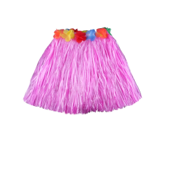 K Costumes | Pink Short Hawaiian Skirt